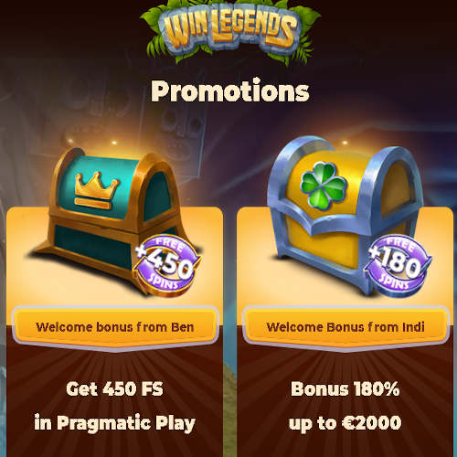 Win LEGEND Casinno bonus