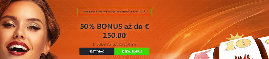 Kajot bonus 3