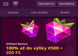 Bonusy Malina Casino