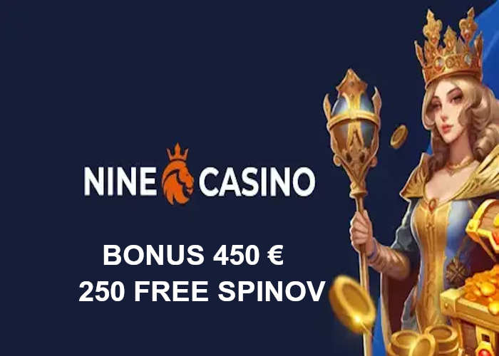 Nine Casino – 250 Free spinov zdarma