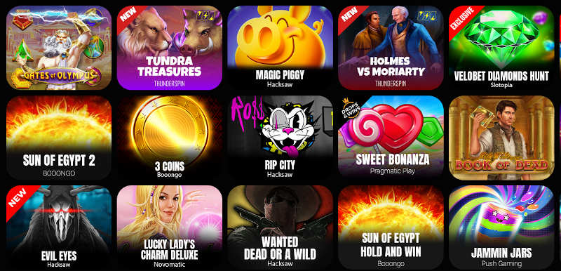 velobet casino automaty