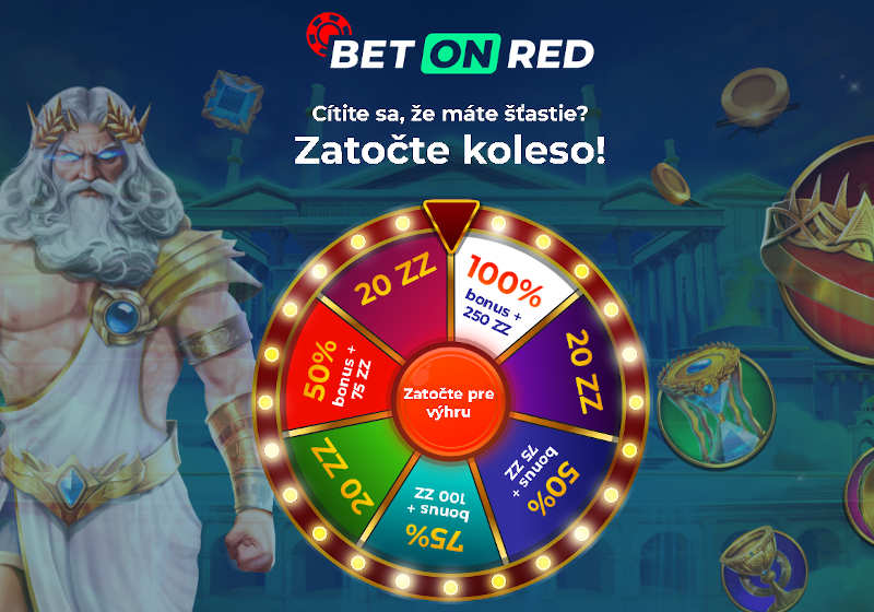 Koleso šťastia BET On RED
