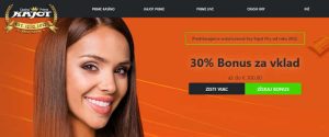 Kajot 30 percent bonus
