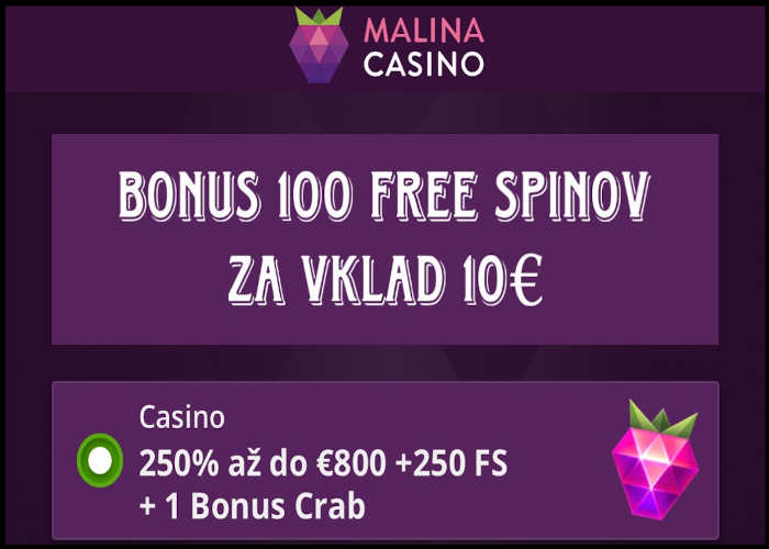 Casino Bonus 100 Free spinov pre Slovákov!