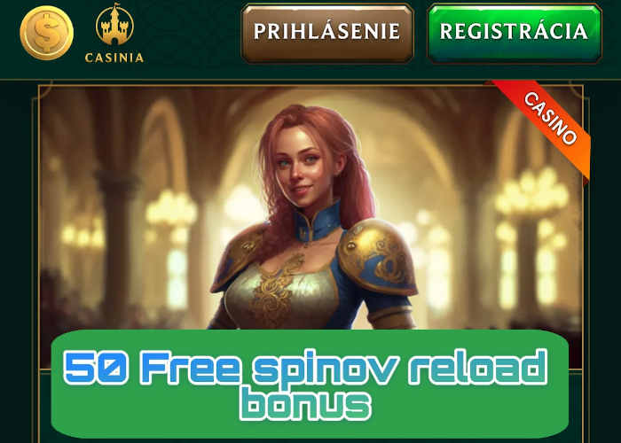 50 Free spinov zdarma – týždenný bonus