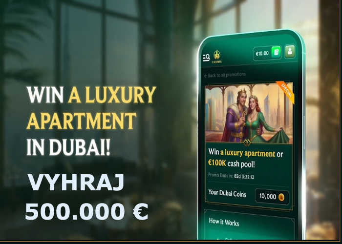 DUBAJSKÝ SEN v Casinia Casino