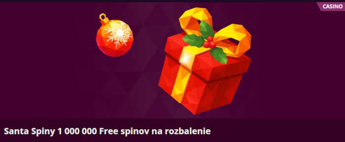 Malina Vianočné free spiny