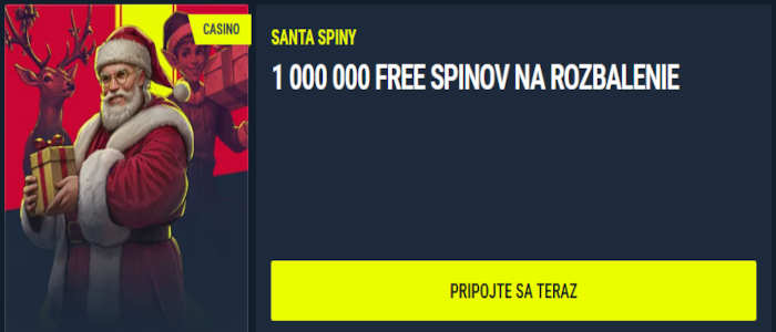Rabona Vianočné free spiny