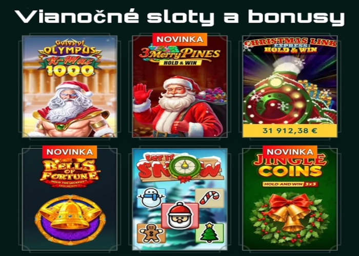 Skúste Šťastie – Vianočné Automaty Casinia Casino