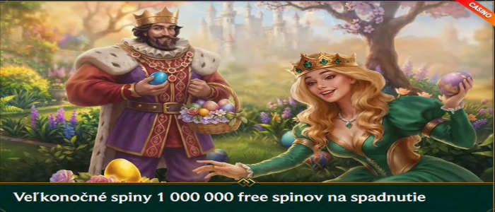 casinia velkonočné free spiny