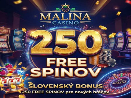 Zahraničné kasína: Získaj 250 free spinov zdarma