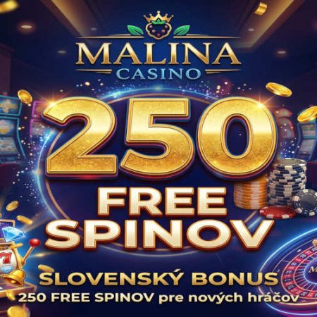 Zahraničné kasína: Získaj 250 free spinov zdarma
